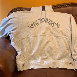 Air Jordan sweater hoodie with kangaroo pocket